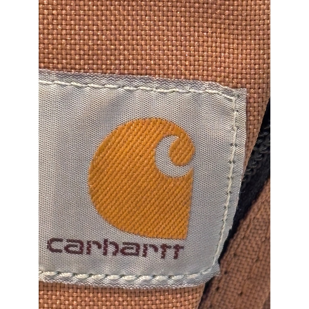 Carhartt Men Brown Canvas Waist Pack Fanny Pack Hip Bag Adjustable Strap - Picture 2 of 15